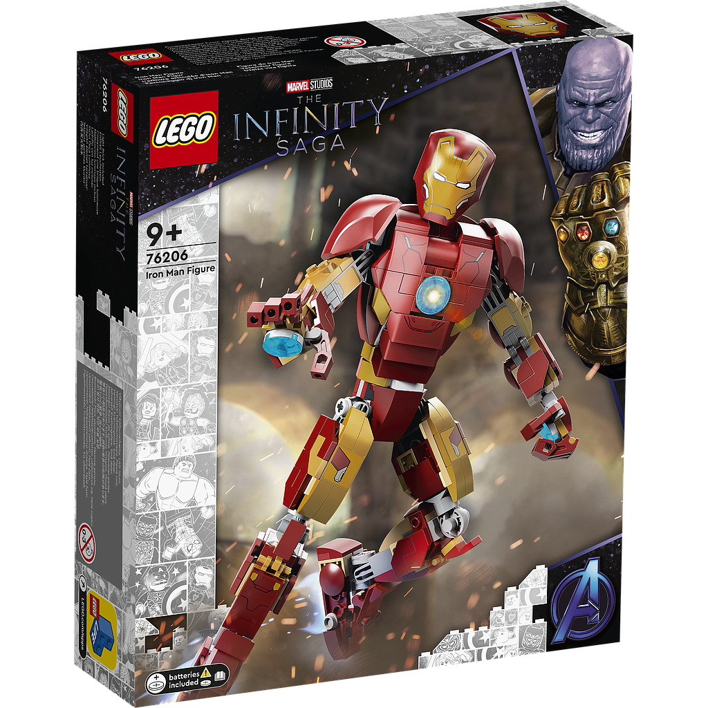 LEGO Super Heroes Iron Mani figuur