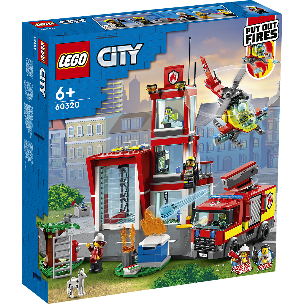 LEGO City Tuletõrjedepoo