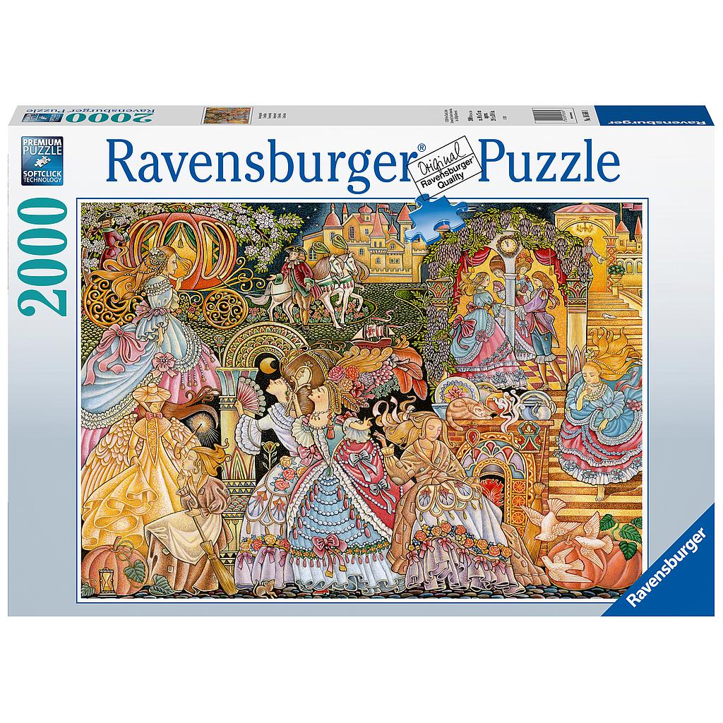 Ravensburger pusle 2000 tk. Tuhkatriinu