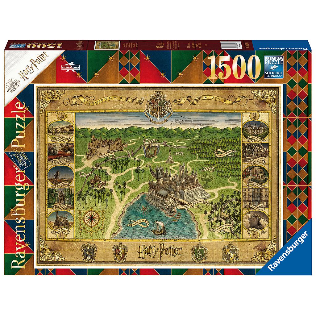 Ravensburger pusle 1500 tk. Harry Potter Hogwardi ..