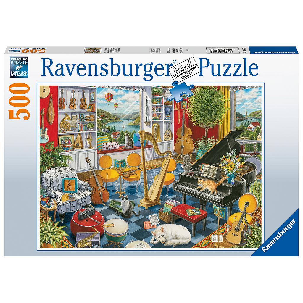 Ravensburger pusle 500 tk Muusikatuba