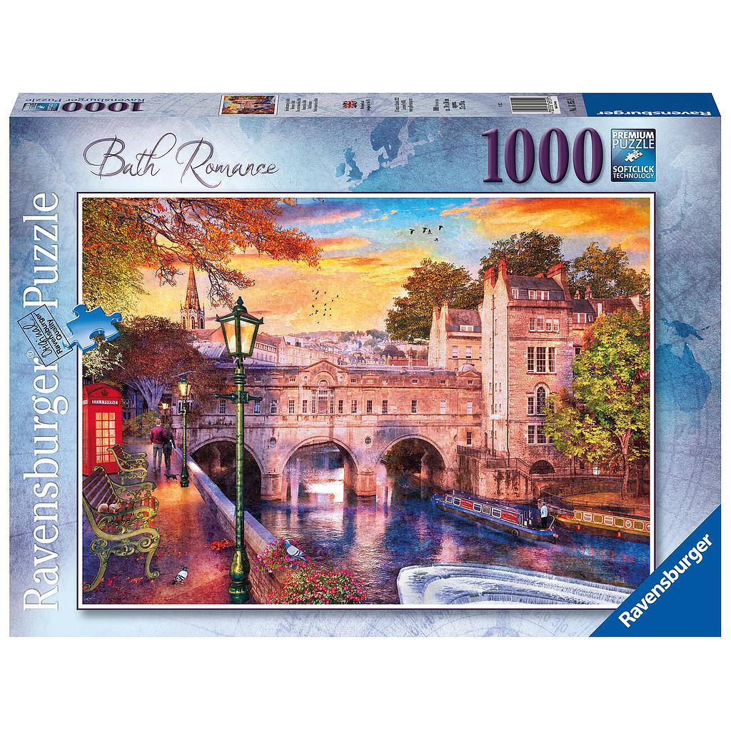 Ravensburger pusle 1000 tk Romantika Bath