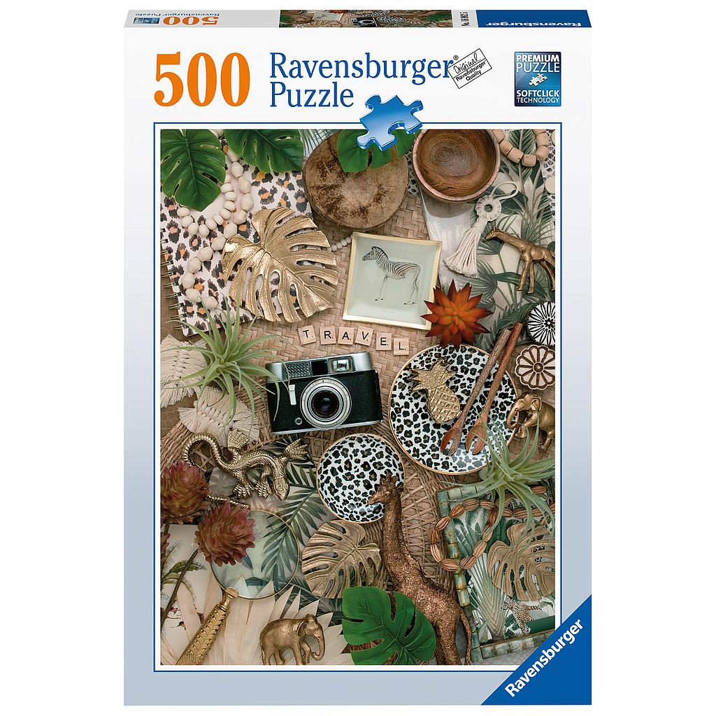 Ravensburger pusle 500 tk Kollaaž