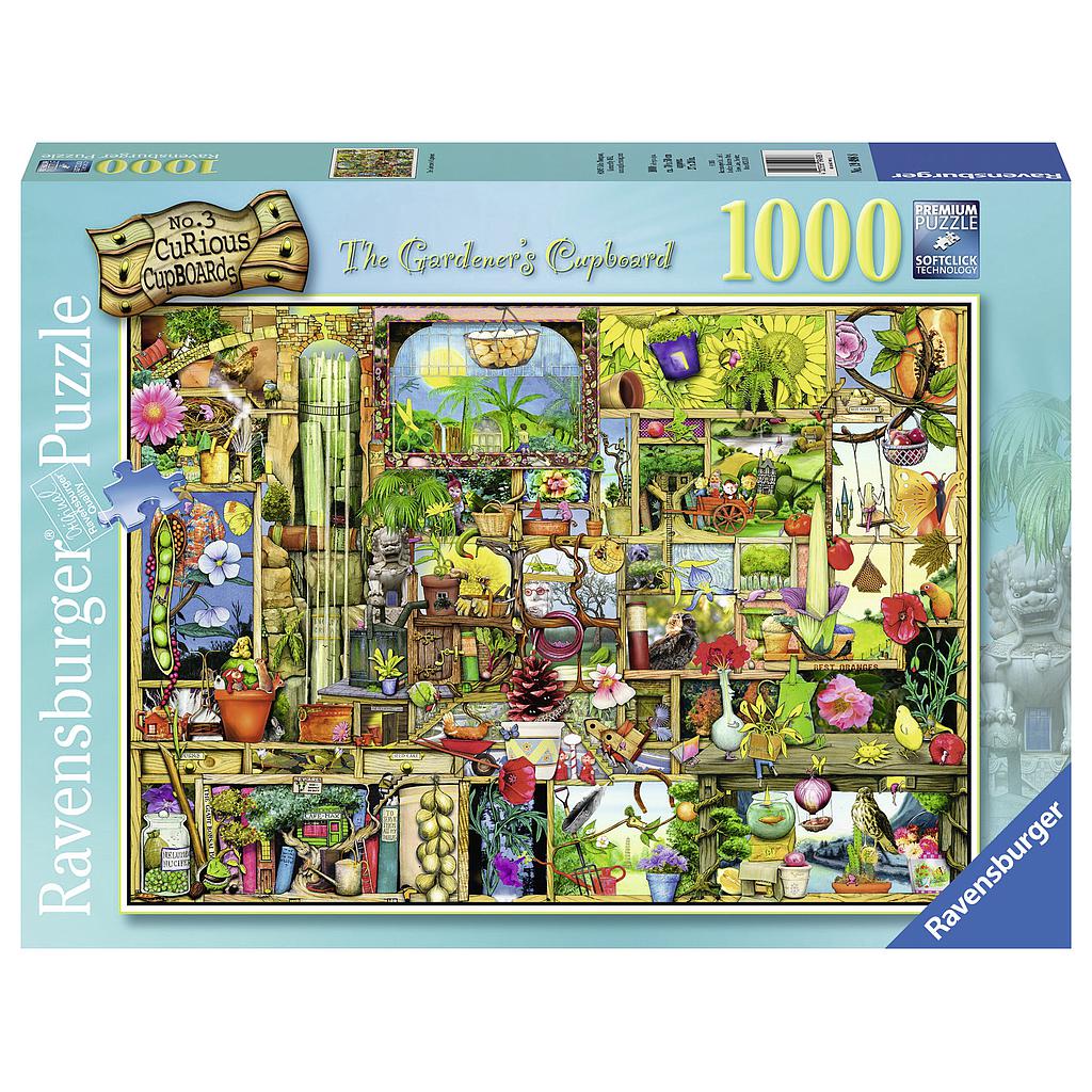 Ravensburger pusle 1000 tk. Aiatarvikud