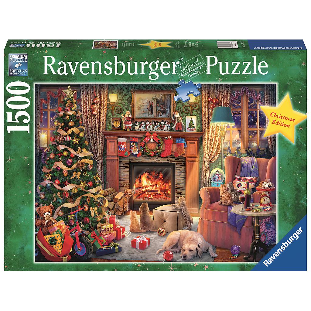 Ravensburger pusle 1500 tk Jõululaupäev