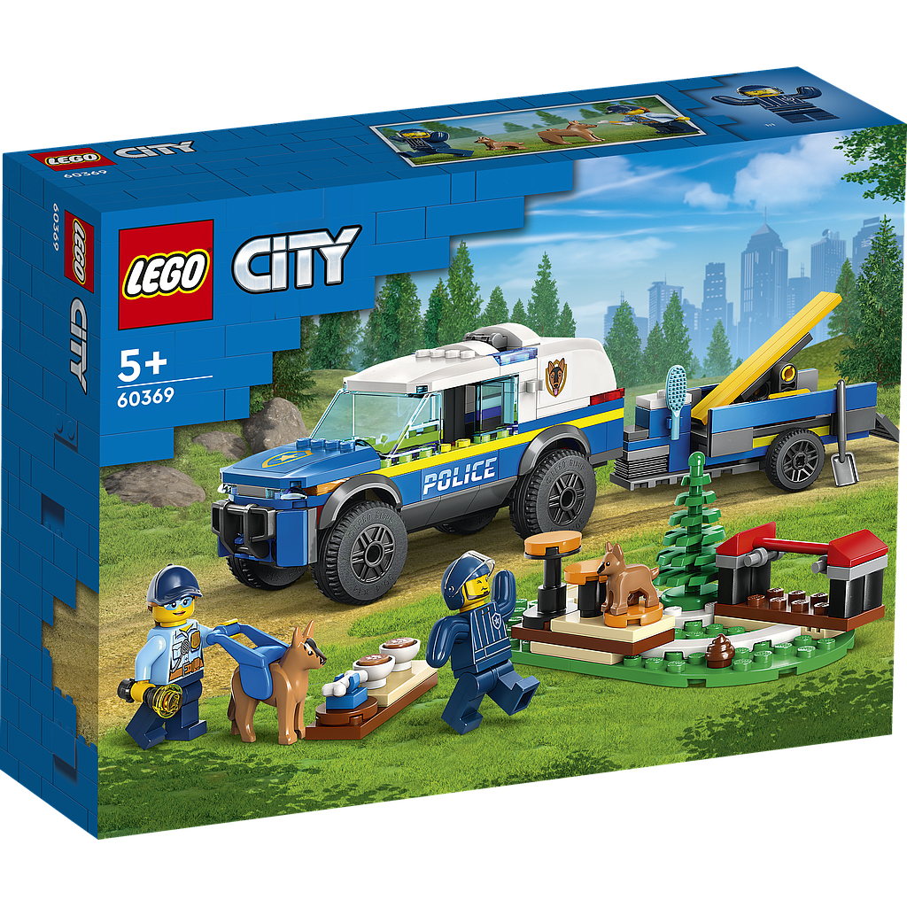 LEGO City Mobiilne politseikoera treening