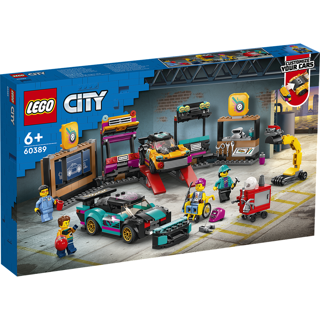 LEGO City Kohandatud autogaraa..