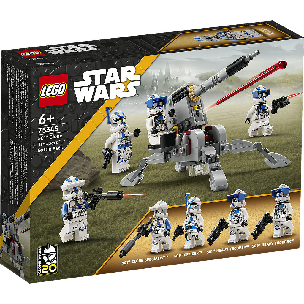 LEGO Star Wars TM 501st Clone Troopers-i lahinguko..