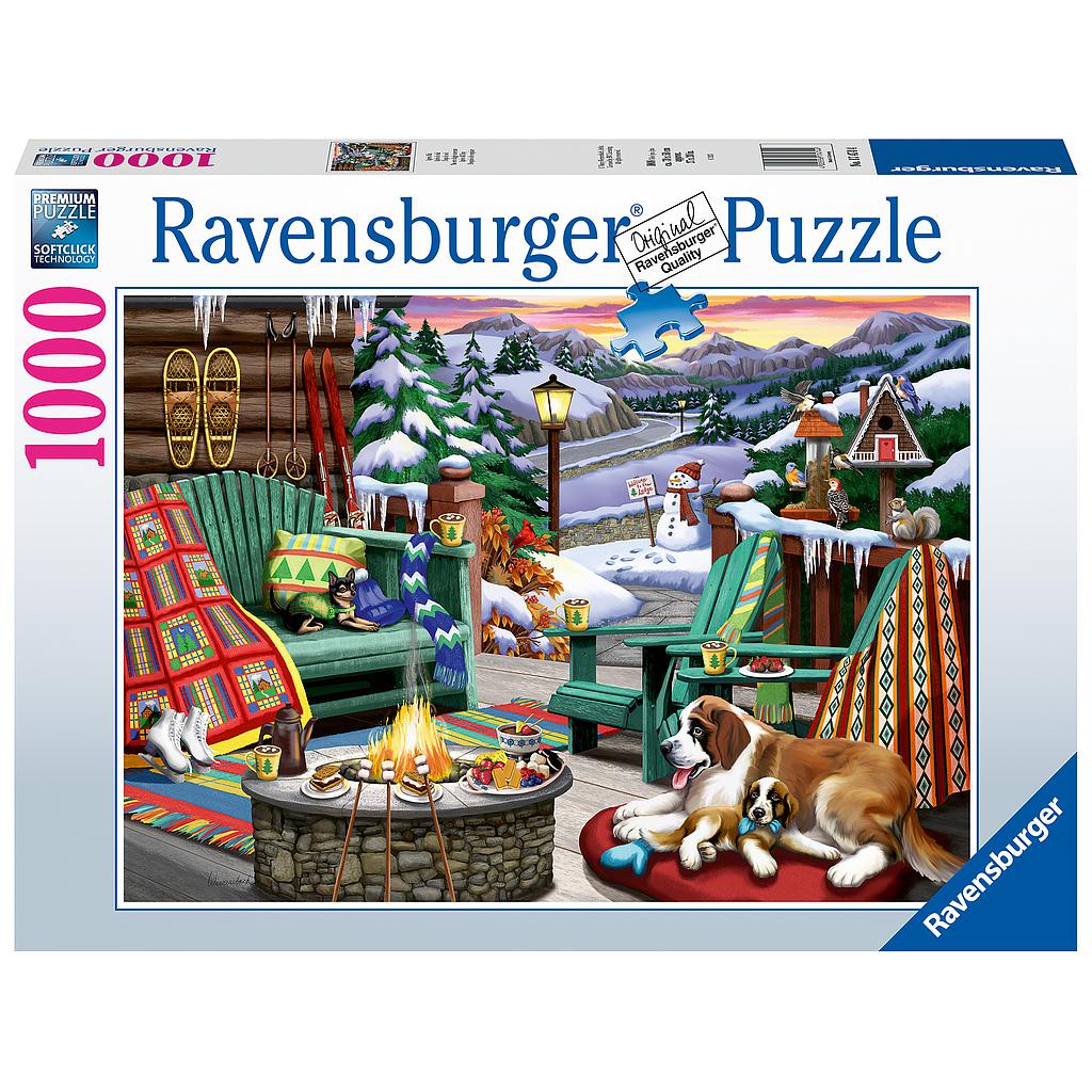 Ravensburger pusle 1000 tk Apres suusatamine