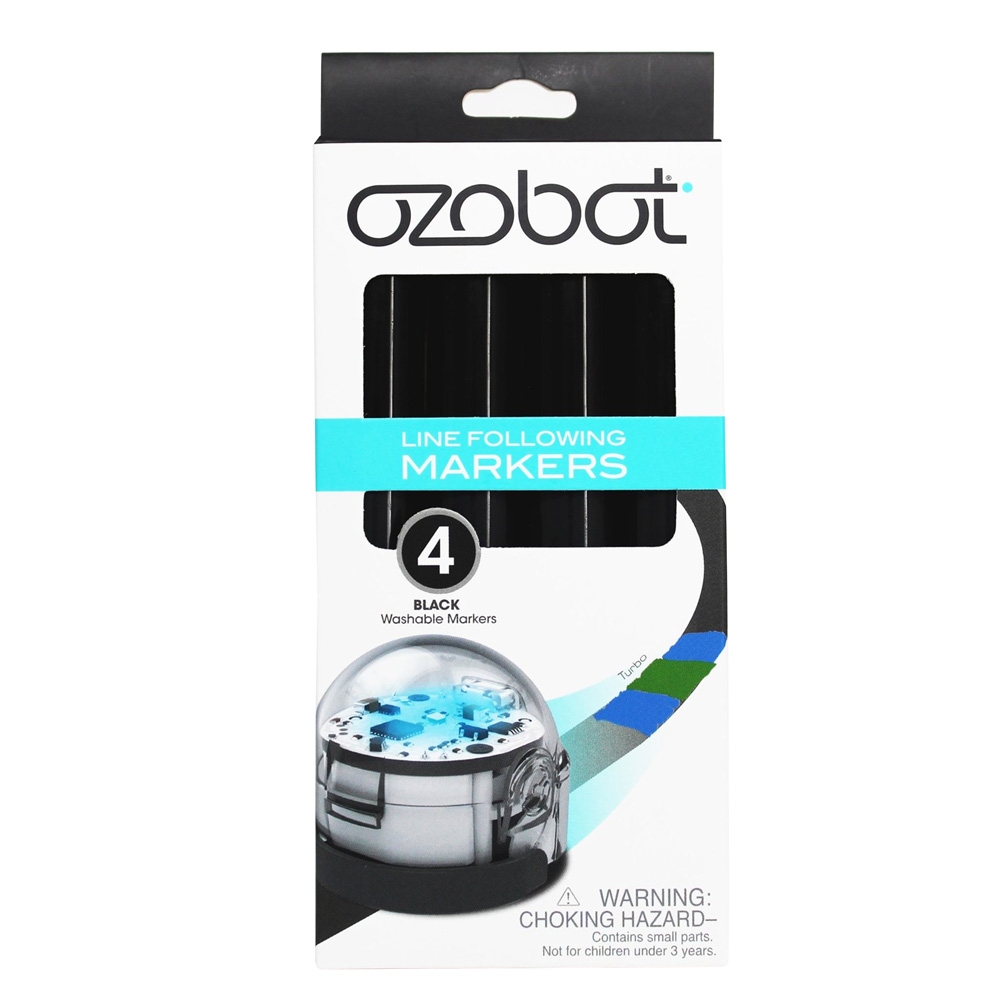 Ozobot markerid mustad