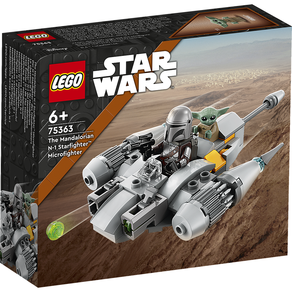 LEGO Star Wars Mandaloriani N-1 Starfighter-i mikr..