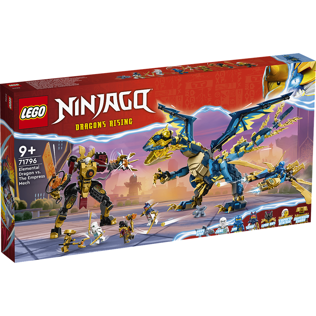 LEGO Ninjago Algjõudude draakon vs. Robotke..