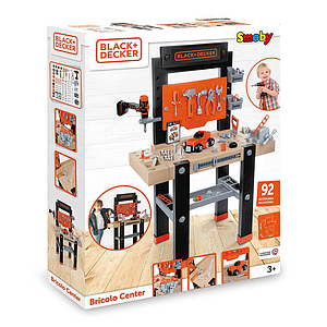 Smoby B&amp;D Bricolo Center Workbench 92 Pc
