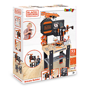Smoby B&amp;D Builder Workbench 93 Pc