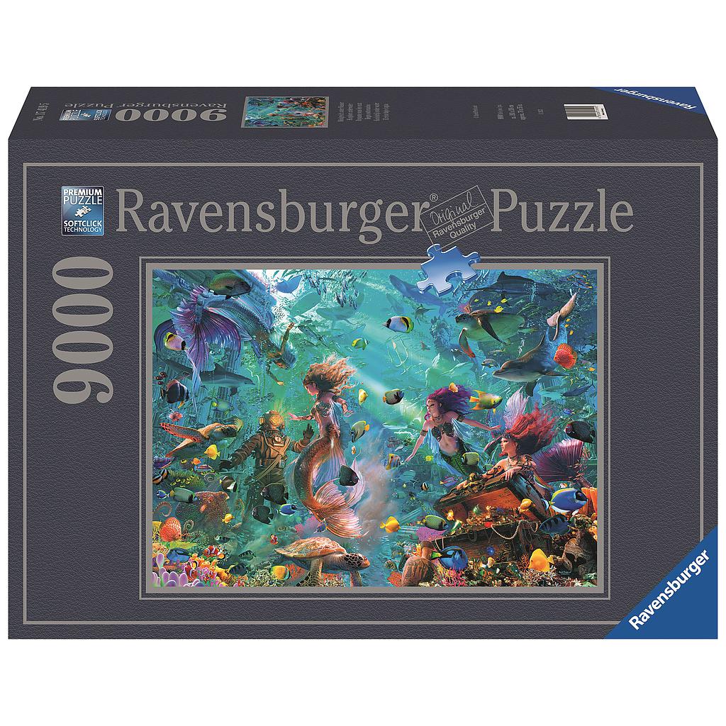 Ravensburger pusle 9000 tk Veealune kuningriik