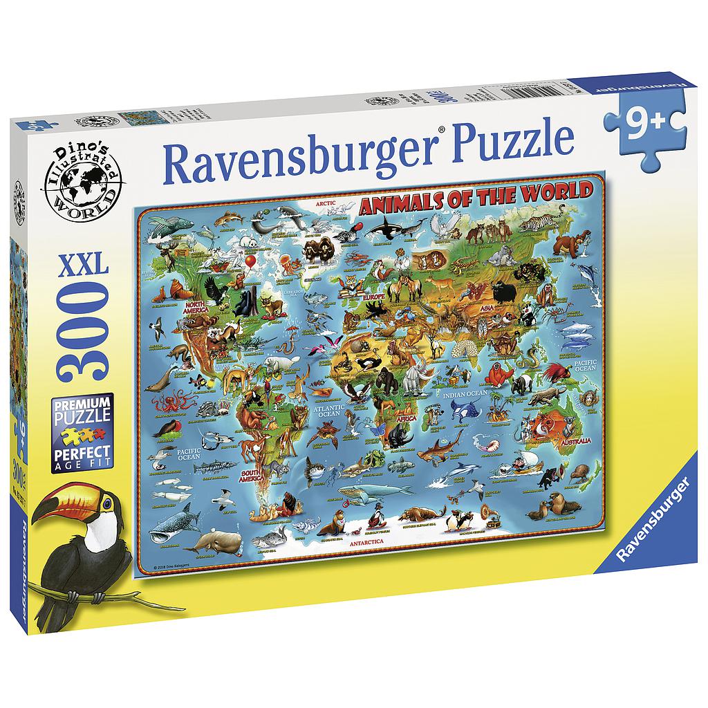 Ravensburger Puzzle 300 pc Animals of the World