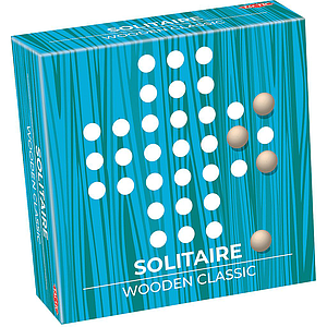 Tactic Wooden Classic Solitaire