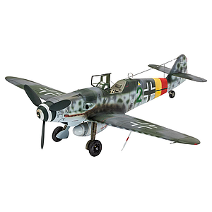 Revell plastic model Messerschmitt Bf109 G-10 1:48