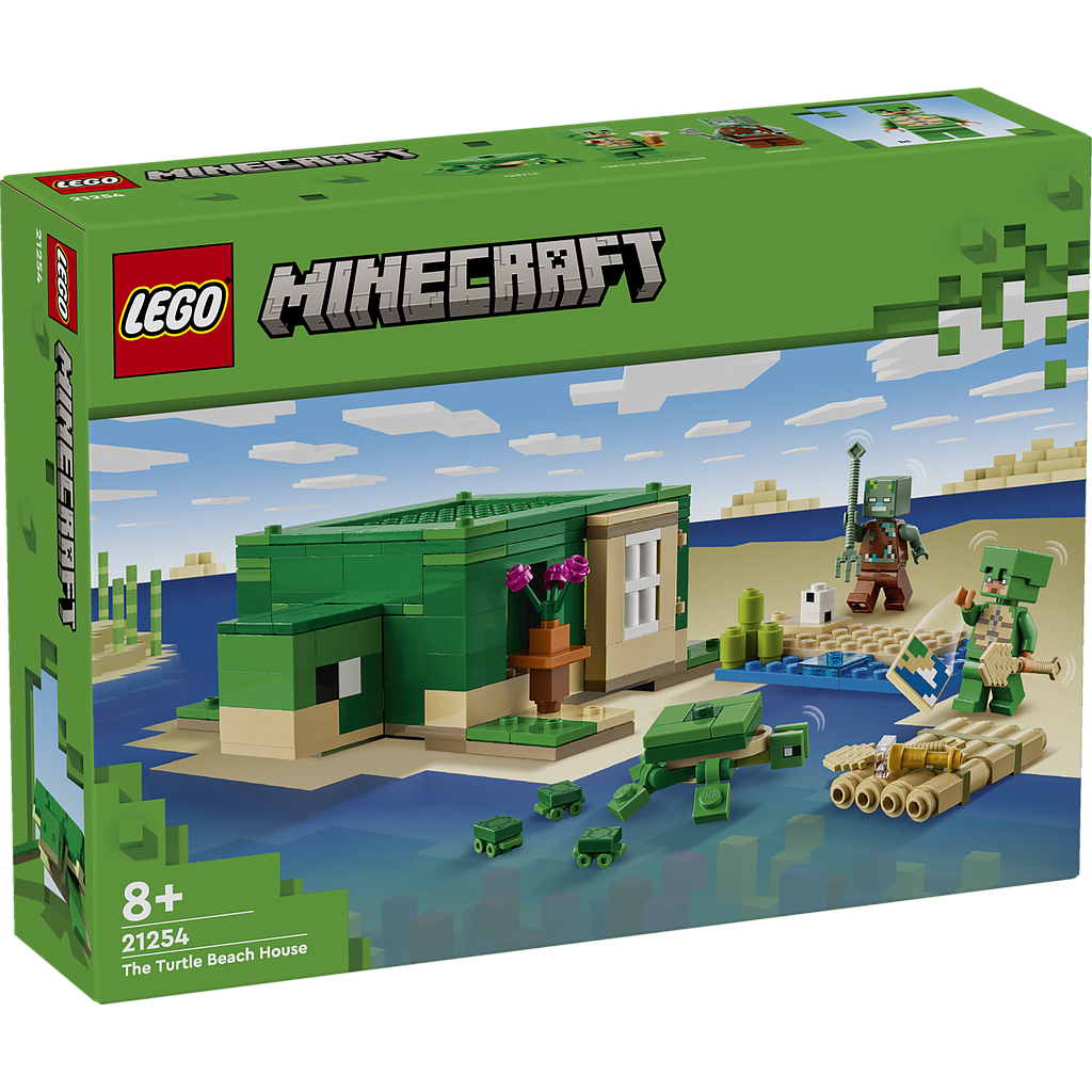 LEGO Minecraft Maja kilpkonnarannas