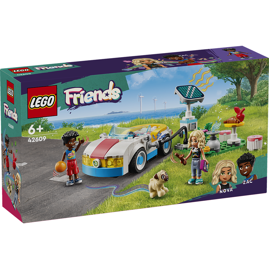 LEGO Friends Elektriauto ja laadur