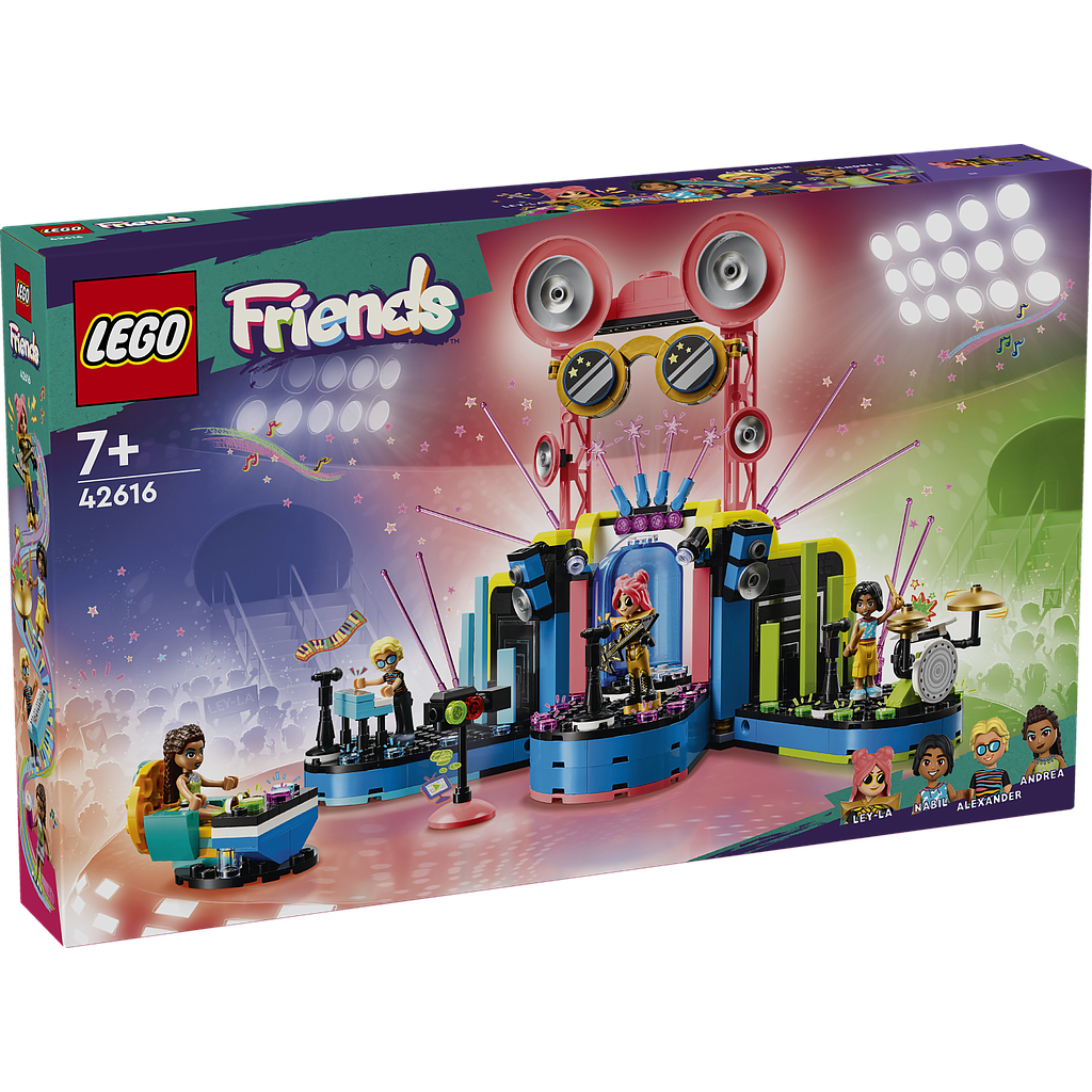 LEGO Friends Heartlake’i Linna muusika talendi-show