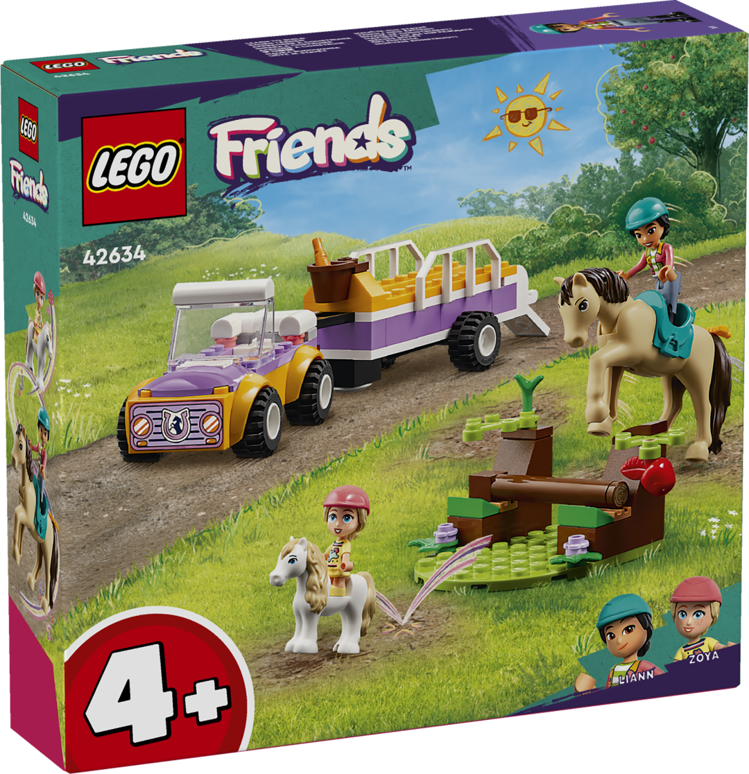 LEGO Friends Hobuse ja poni haagis