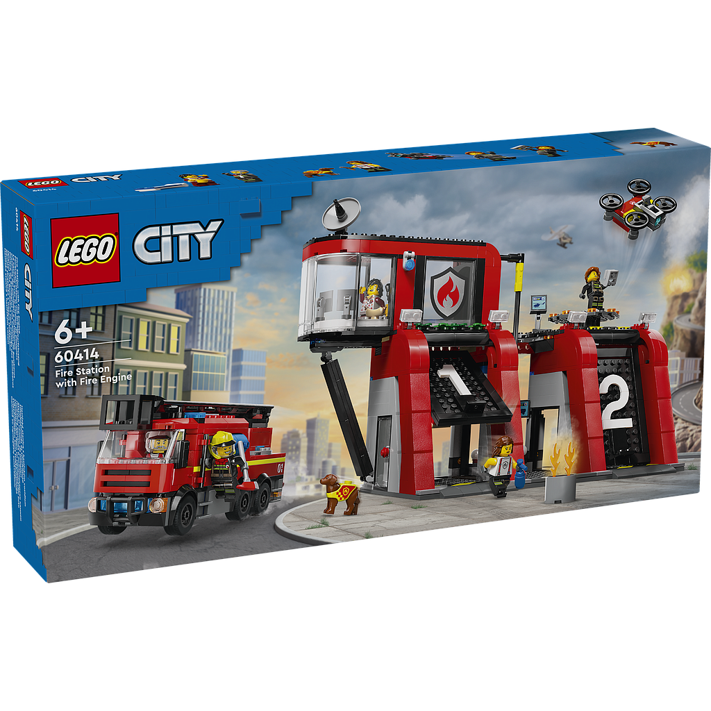 LEGO City Tuletõrjedepo..