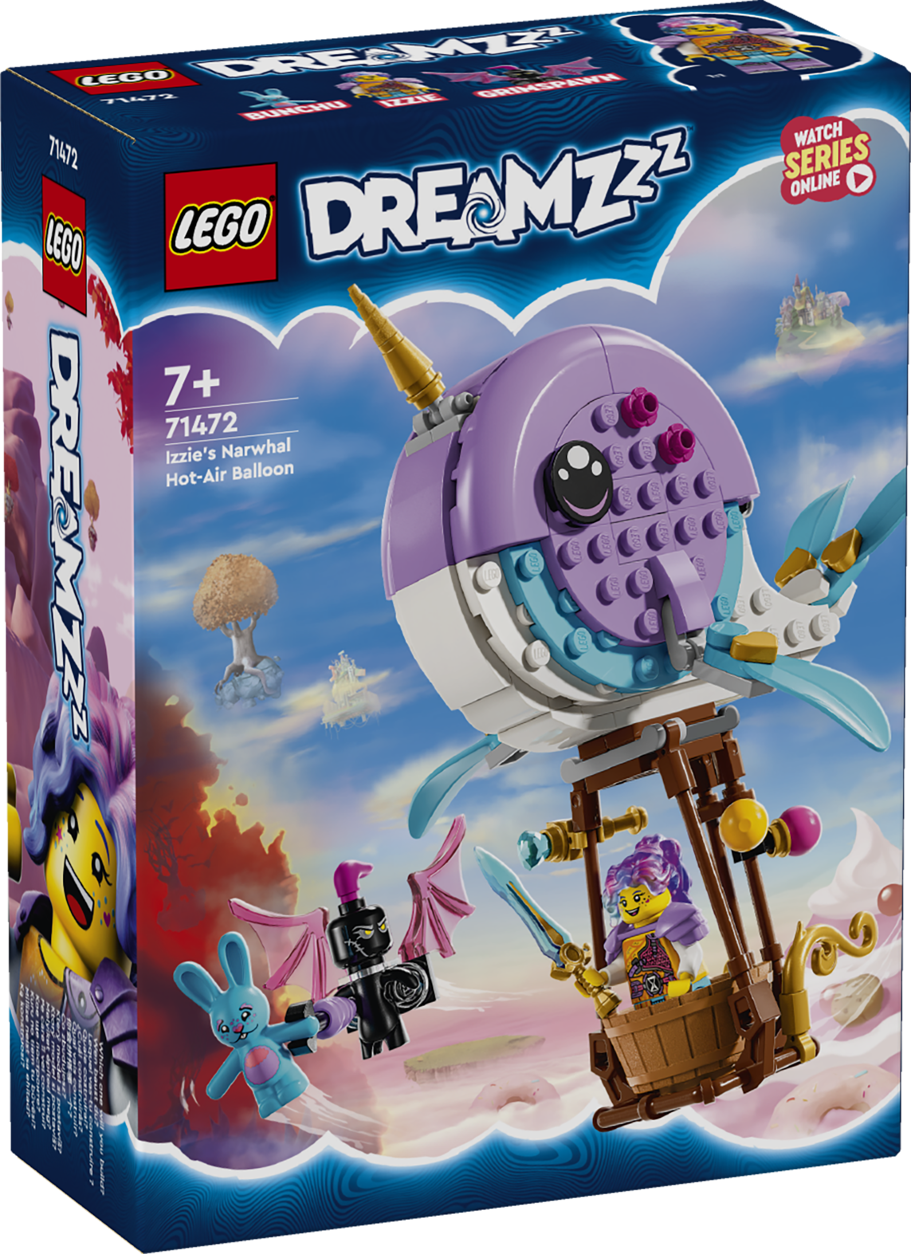 LEGO DREAMZzz Izzie Narvalikuumaõhupall