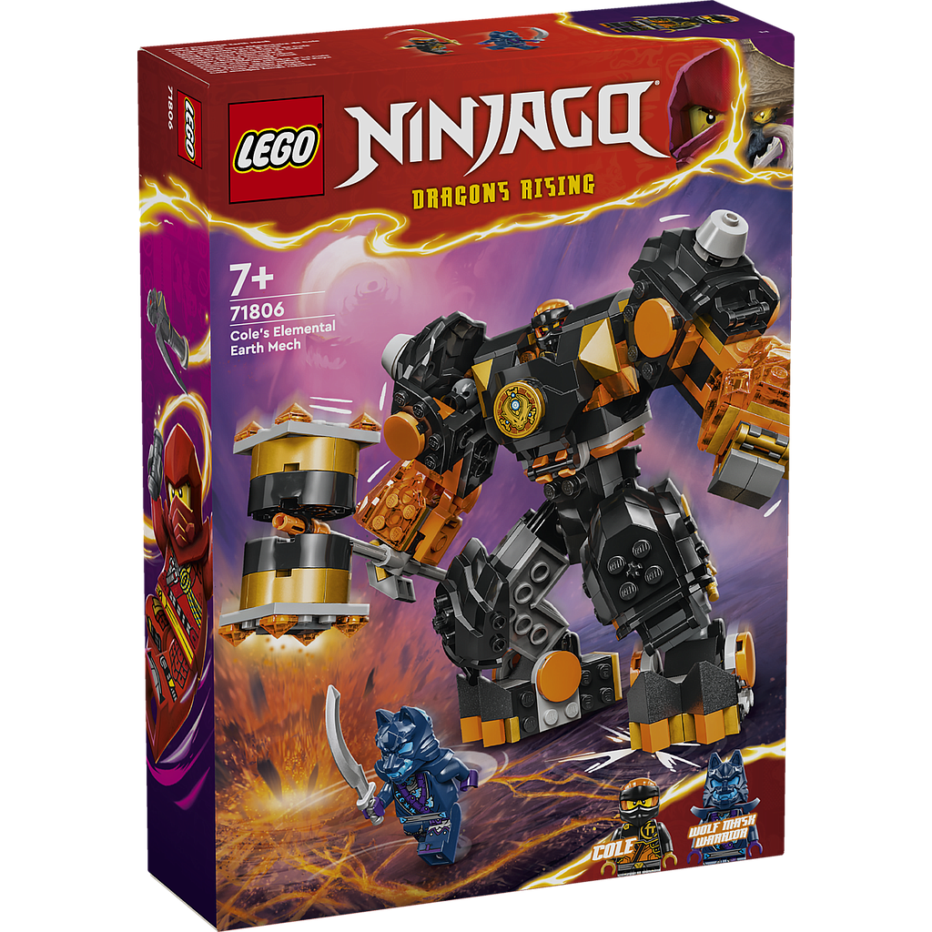 LEGO Ninjago Cole’I Maa elemendi robot