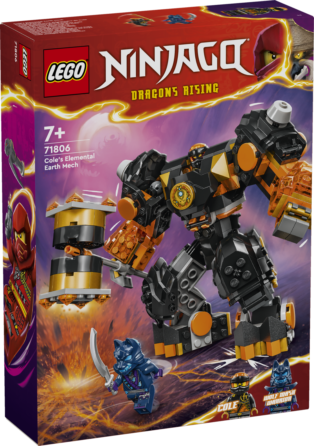 LEGO Ninjago Cole’I Maa elemendi robot