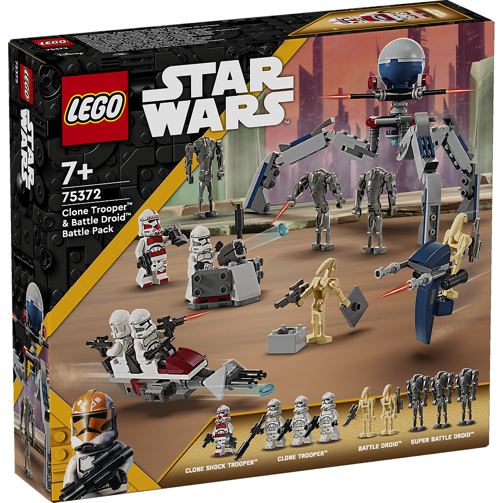 LEGO Star Wars Clone Trooper-i ja Battle Droid-i ..