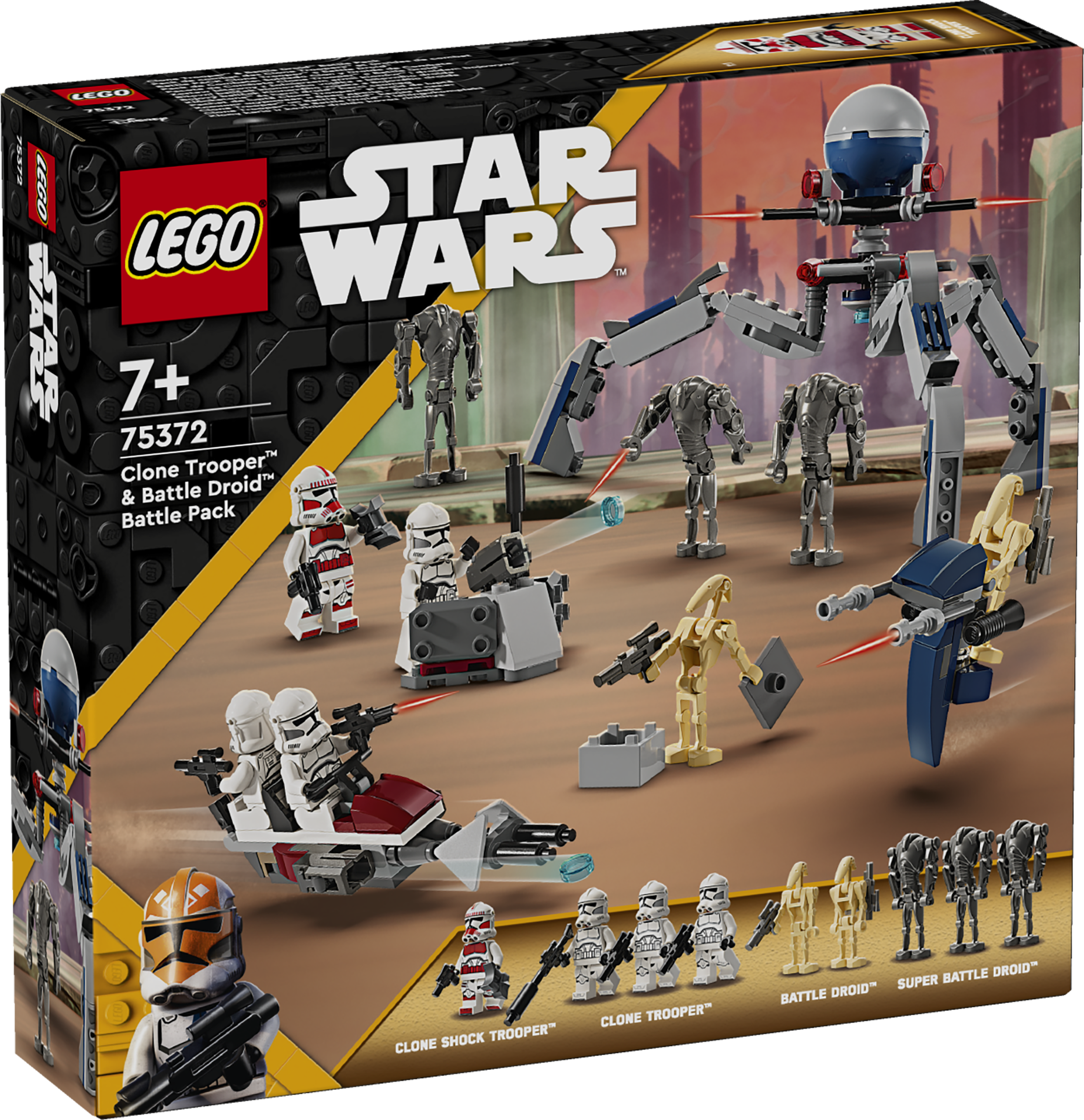 LEGO Star Wars Clone Trooper-i ja Battle Droid-i lahingukomplekt
