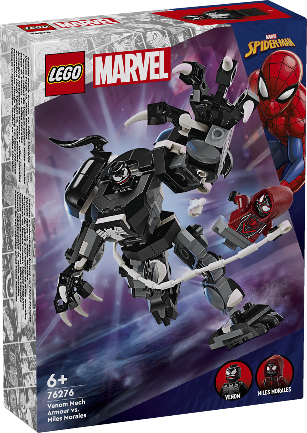 LEGO Super Heroes Venomi robotsoomus vs. Miles Morales