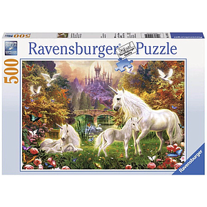 Ravensburger Puzzle 500 pc Magical Unicorns