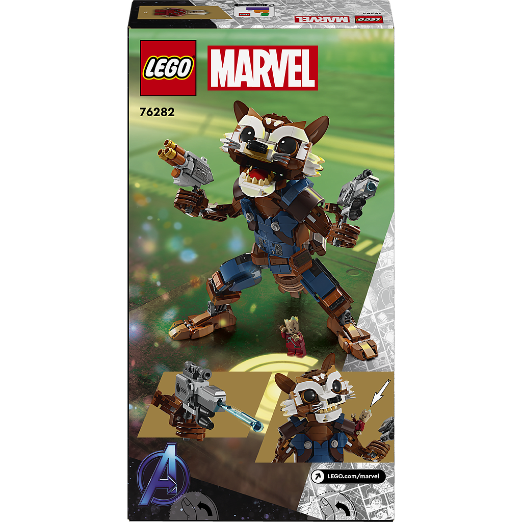 LEGO Super Heroes Rocket Ja Beebi Groot Insplay