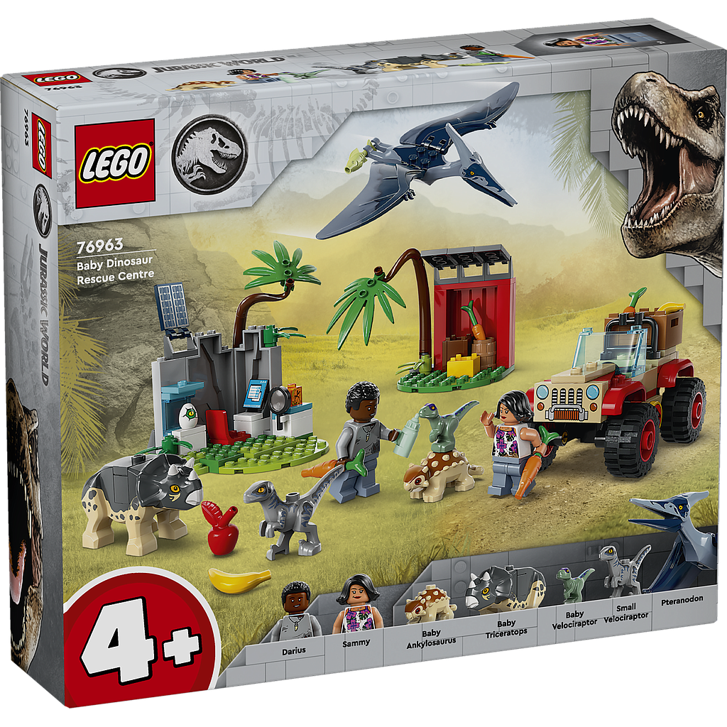 LEGO Jurassic World Dinosaurusebeebide Päästekes..