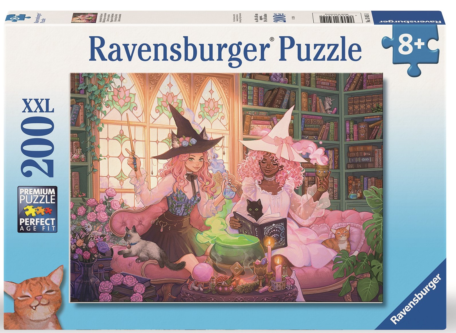 Ravensburger pusle 200 tk Nõiutud raamatukogu