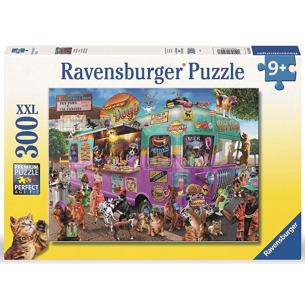 Ravensburger pusle 300 tk Hot dogi järjekord