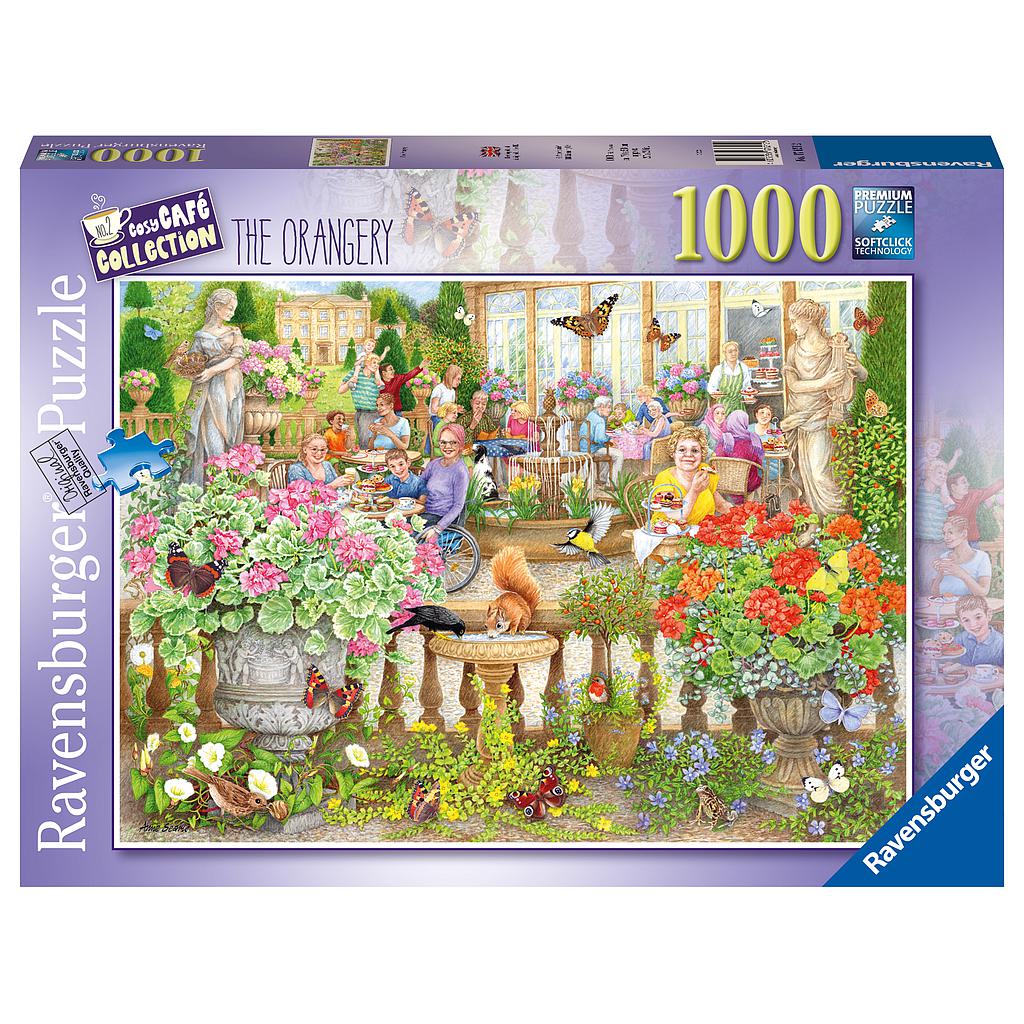 Ravensburger pusle 1000 tk Hubane välikohvik