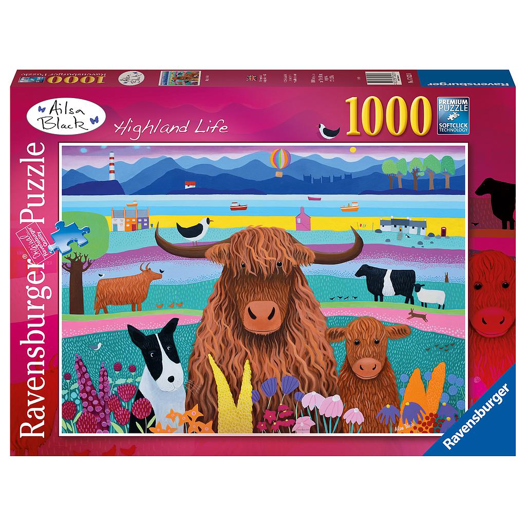 Ravensburger pusle 1000 tk Maaliline elu