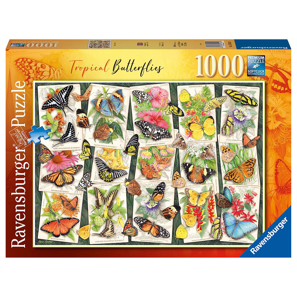 Ravensburger pusle 1000 tk Troopiline liblikas