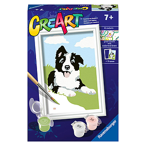 Ravensburger Paint by Numbers Border Collie