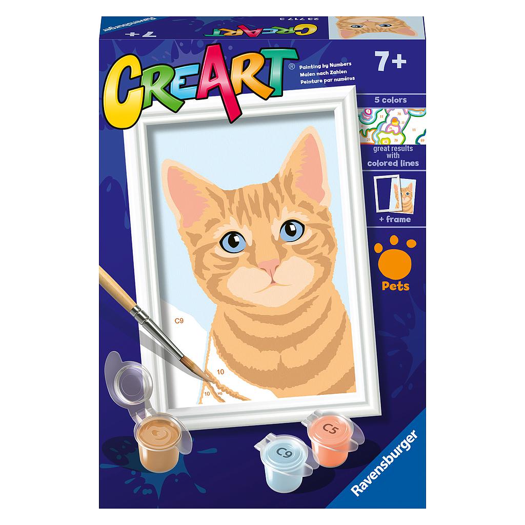 Ravensburger maalimine numbrite järgi Oranž Tabby