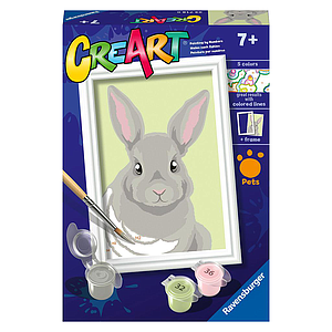 Ravensburger Paint by Numbers Gray Rabbit