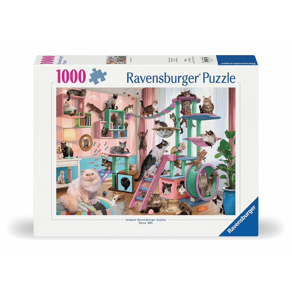 Ravensburger pusle 1000 tk Kassitoa paradiis