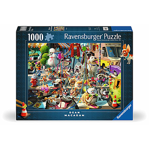 Ravensburger Puzzle 1000 pc Dog Walker