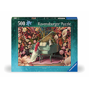 Ravensburger Puzzle 500 pc Rabbit on a Piano