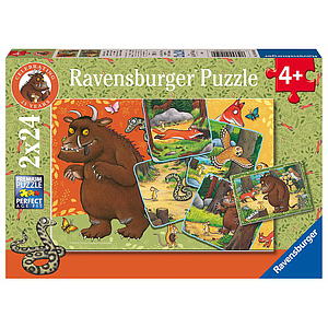 Ravensburger pusle 2x24 tk: Metsaelanikud