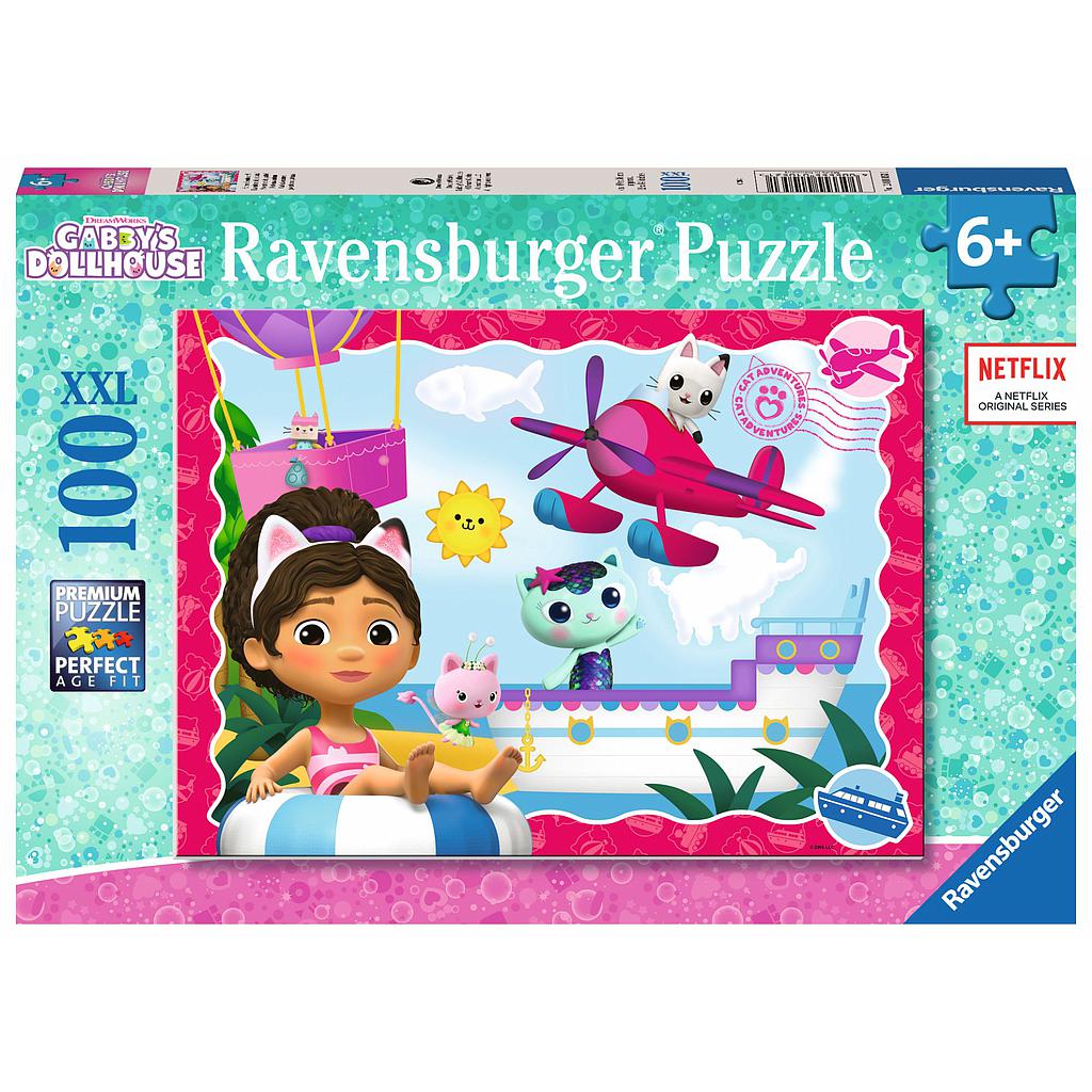 Ravensburger pusle 100 tk Gabby nukumaja