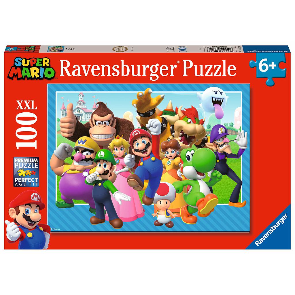 Ravensburger pusle 100 tk Super Mario tiim